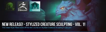 Stylized Creature Sculpting Volume 1
