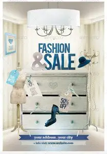 GraphicRiver Fashion & Sale Flyer Template