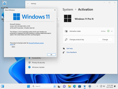 Windows 11 AIO 16in1 22H2 Build 22621.2134 (No TPM Required) Office 2021 Pro Plus Multilingual Preactivated August 2023