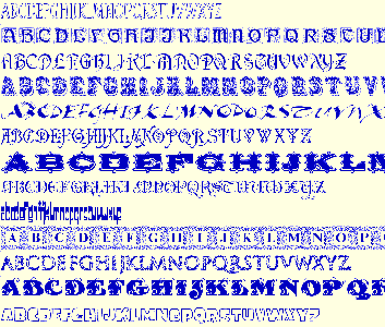 TrueType Fonts - Only The Best : CAPS