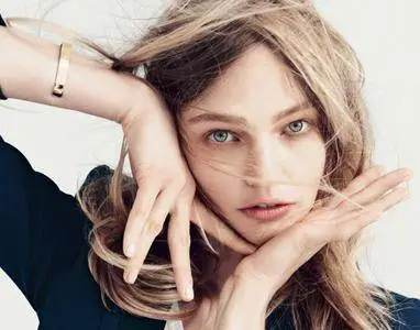 Sasha Pivovarova by Daniel Jackson for Vogue UK July 2014