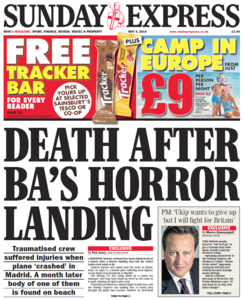 Daily Express, 04.05.2014