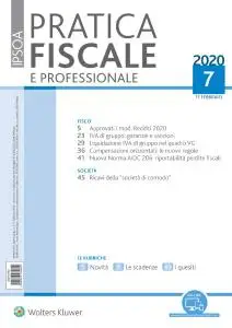 Pratica Fiscale e Professionale N.7 - 17 Febbraio 2020