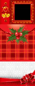Red Christmas backgrounds