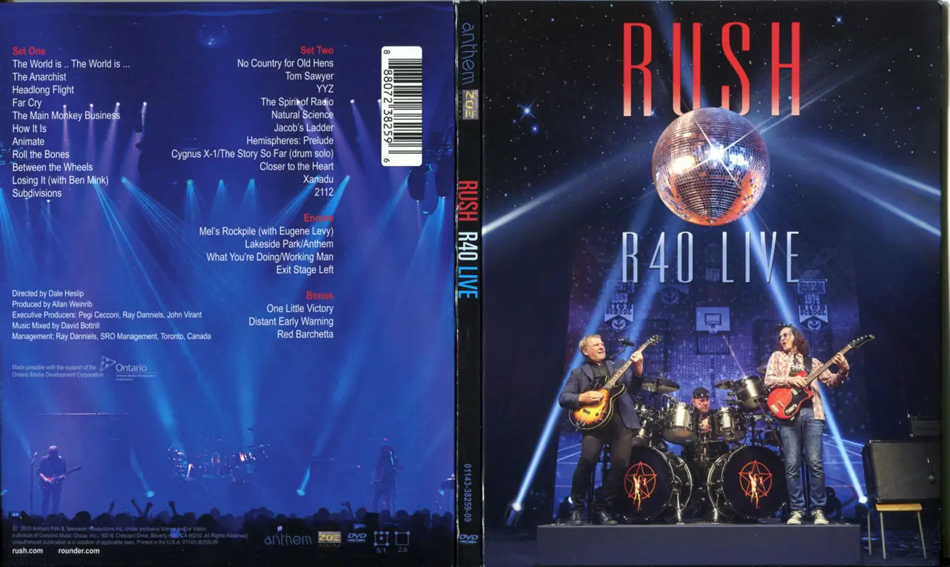 Rush - R40 Live (2015) / AvaxHome