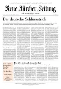 Neue Zurcher Zeitung International  - 11 November 2023