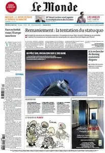 Le Monde & Suppléments du Mercredi 19 Mars 2014