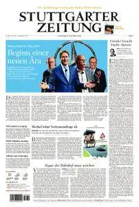 Stuttgarter Zeitung Marbach und Bottwartal - 27. September 2018