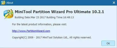 MiniTool Partition Wizard Pro Ultimate 10.2.1