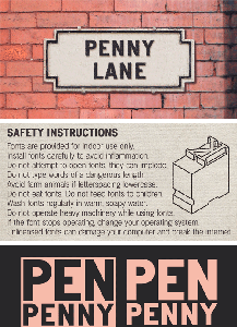 Penny Lane Font Family