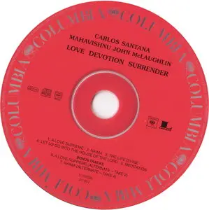 Carlos Santana and Mahavishnu John McLaughlin - Love Devotion Surrender (1973)