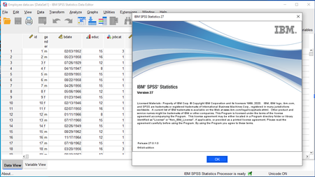 IBM SPSS Statistics 27.0.1 IF018(IF020)IF021(IF022)