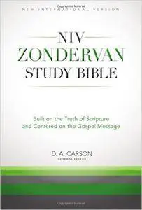 NIV Zondervan Study Bible, Hardcover: Built on the Truth of Scripture and Centered on the Gospel Message