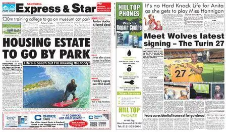 Express and Star Sandwell Edition – September 05, 2018