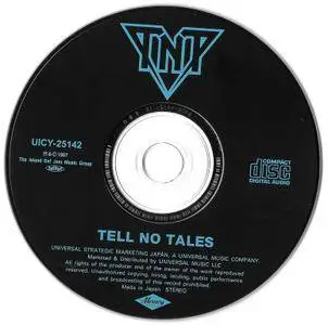 TNT - Tell No Tales (1987) {2012, Japanese Reissue}