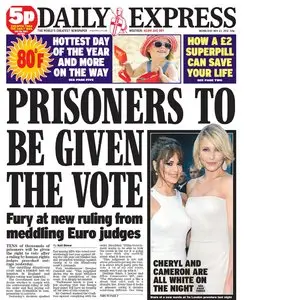 Daily Express 23 may 2012