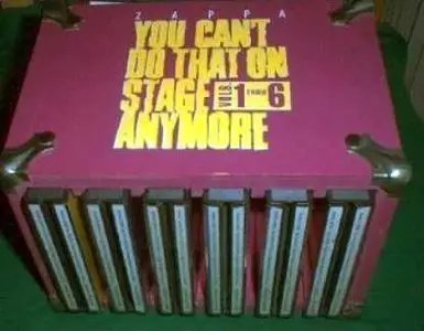 Frank Zappa - You Can't Do That On Stage Anymore. Vol. 1-6 [Purple Box] (1995) {Rykodisc} [combined re-up]