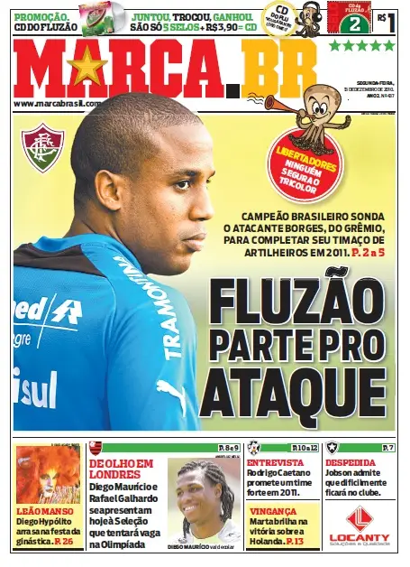 Jornal Marca.BR em PDF, Segunda, 13 de Dezembro de 2010 - RJ