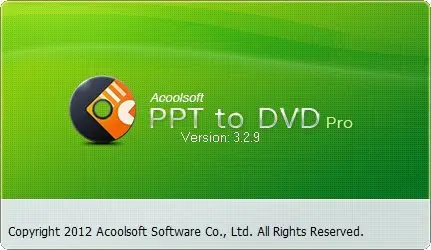 Acoolsoft PPT to DVD Pro 3.2.9.9