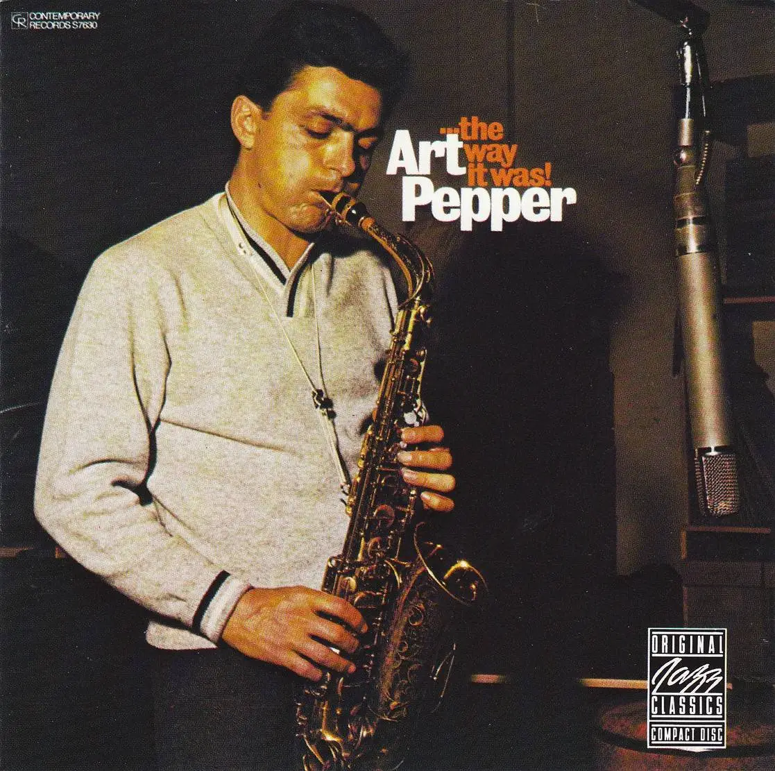Art Pepper - The Way It Was (1960) {Contemporary OJCCD 389-2 rel 1992}