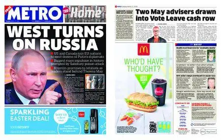 Metro UK – March 27, 2018