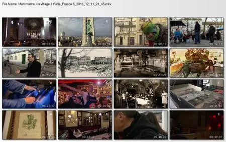 (Fr5) Montmartre, un village à Paris (2016)