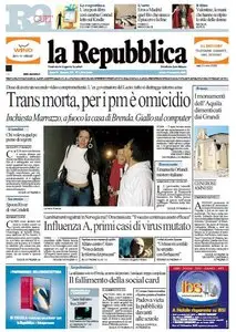 La Repubblica (21-11-09)