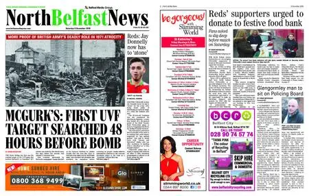 North Belfast News – December 08, 2018