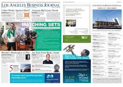 Los Angeles Business Journal – October 02, 2017