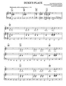 Duke's Place - Duke Ellington (Piano-Vocal-Guitar)