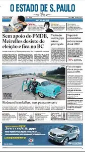 Jornal O Estado de SP em PDF, Sexta, 02 de Abril de 2010
