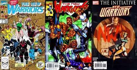 New Warriors Vol.1-4 + Annual + Extra (1990-2009) Complete