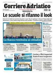 Corriere Adriatico Macerata - 24 Aprile 2024