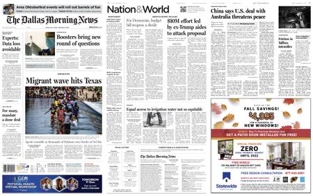 The Dallas Morning News – September 17, 2021