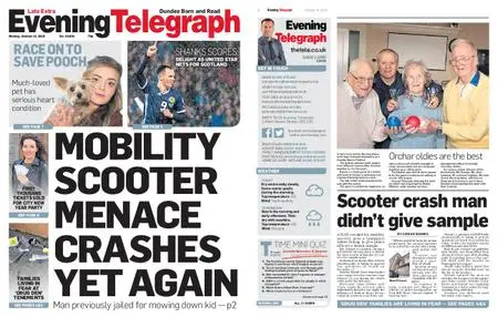 Evening Telegraph First Edition – October 14, 2019