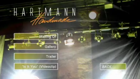 Hartmann - Handmade DVD (2008)