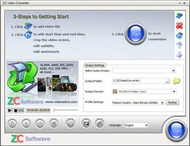 ZC Video Converter 4.0.3.1767 