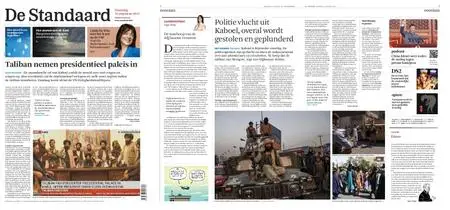 De Standaard – 16 augustus 2021