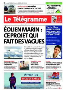 Le Télégramme Landerneau - Lesneven – 11 novembre 2020