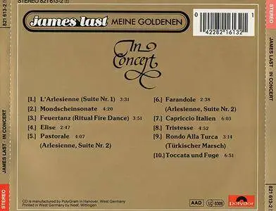 James Last - In Concert (1971, 1980's CD reissue, Polydor # 821 613-2 Y)