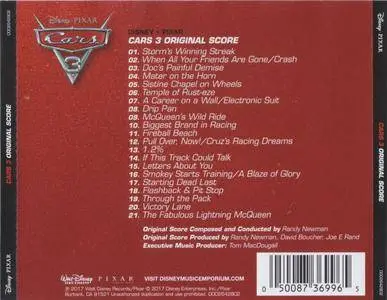 Randy Newman - Cars 3 (Original Score) (2017)