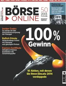 Börse Online Magazin No 50 vom 05 Dezember 2013