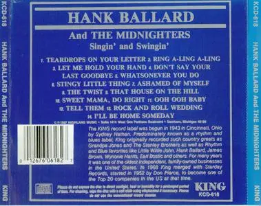 Hank Ballard & The Midnighters - Singin' and Swingin' (1959) {King KCD-618 rel 1987}