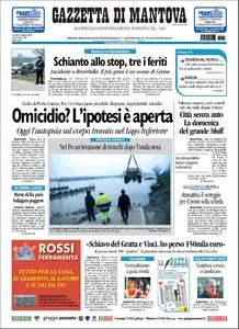 LA GAZZETTA DI MANTOVA DEL 01 MARZO 2010