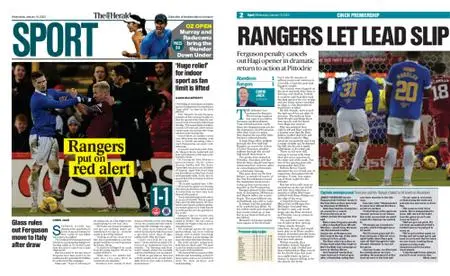 The Herald Sport (Scotland) – January 19, 2022
