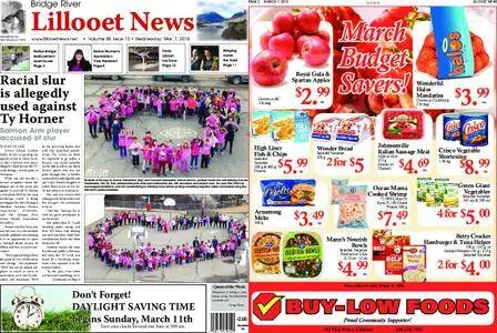 Bridge River Lillooet News – March 07, 2018