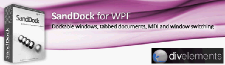 Divelements SandDock for WPF 1.4