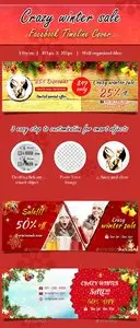 GraphicRiver Winter Sale Facebook Timeline Cover