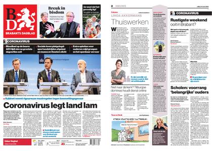 Brabants Dagblad - Veghel-Uden – 13 maart 2020