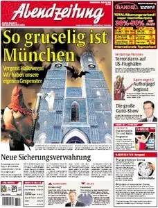 Abendzeitung München Wochenendausgabe vom 30./31. Oktober 2010